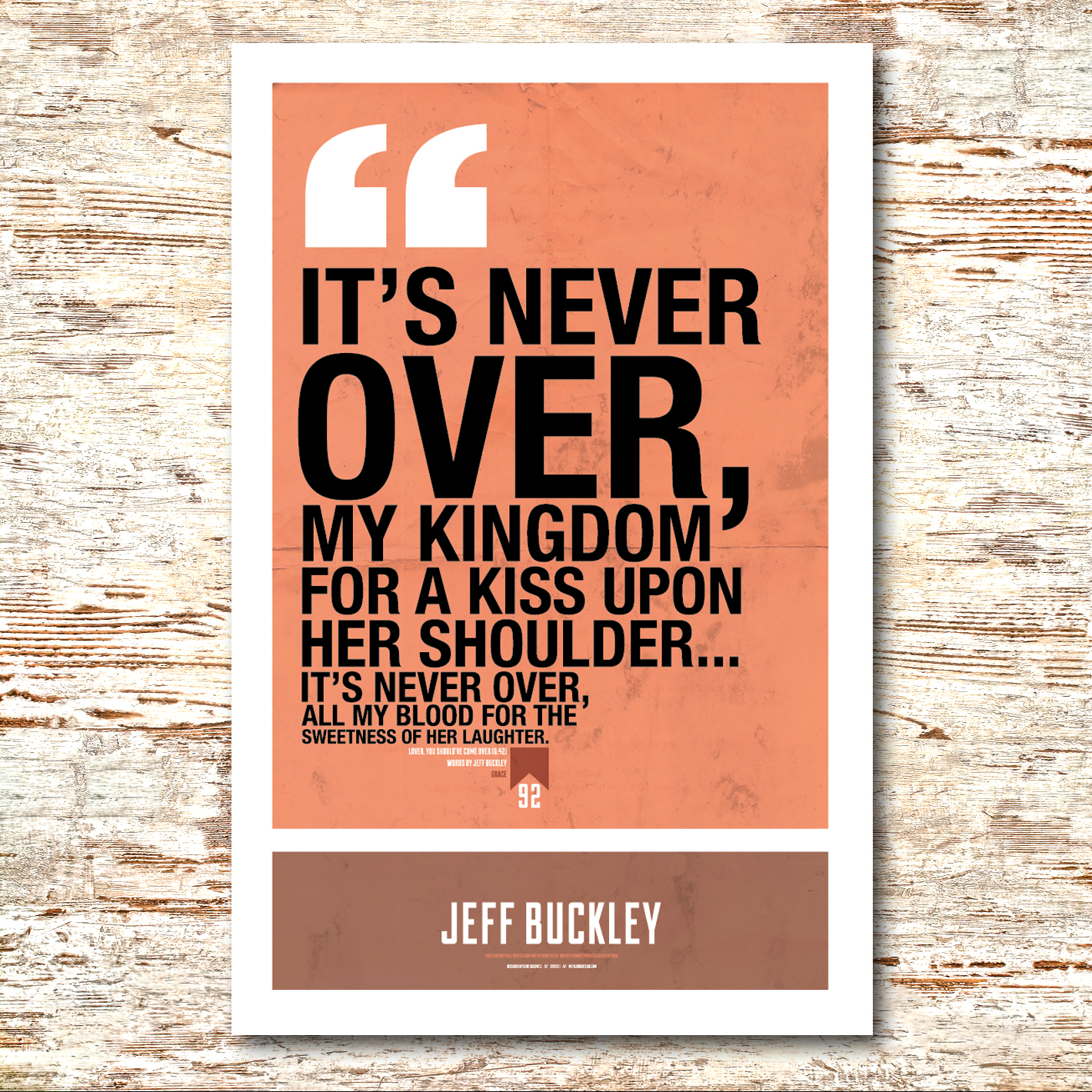 Jeff Buckley — The Salt & Sea
